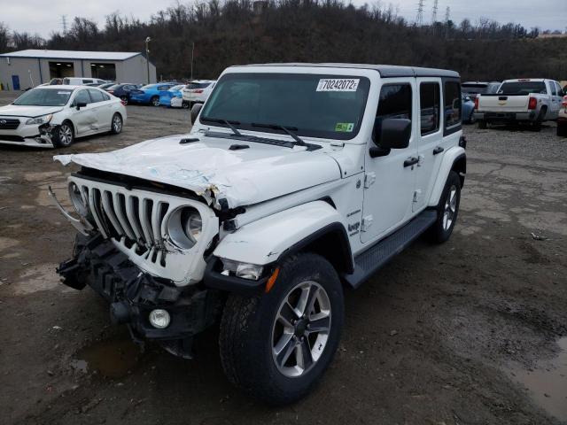 JEEP WRANGLER U 2018 with VIN 1C4HJXEN2JW328581 - Photo from auction