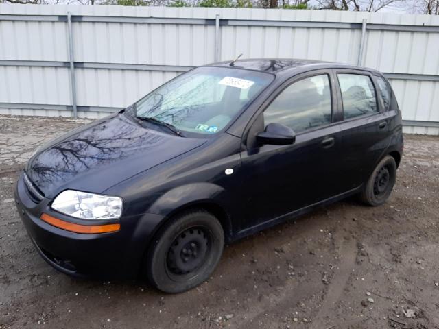 CHEVROLET AVEO BASE 2005 with VIN KL1TD62655B418952 - Photo from auction