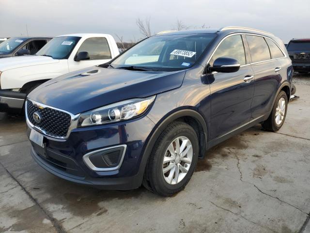 KIA SORENTO LX 2016 with VIN 5XYPG4A38GG013545 - Photo from auction