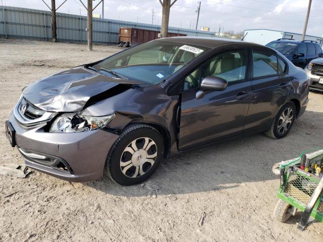 HONDA CIVIC HYBR 2015 with VIN 19XFB4F24FE201534 - Photo from auction