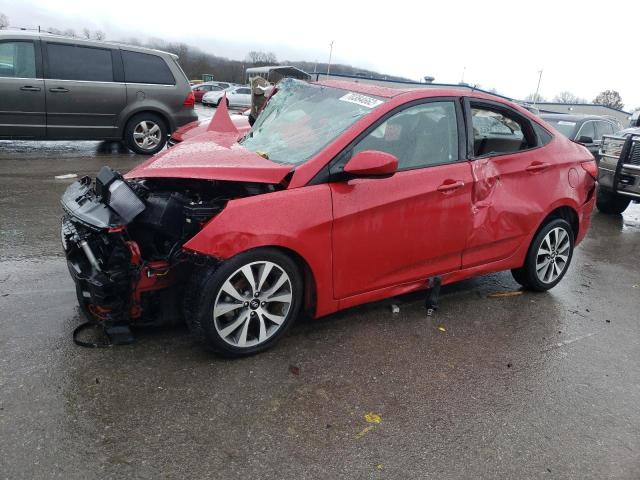 HYUNDAI ACCENT SE 2017 with VIN KMHCT4AEXHU281200 - Photo from auction