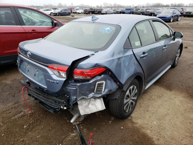 Photo 3 from auction – 2021 TOYOTA COROLLA LE with VIN JTDEAMDE6MJ027171