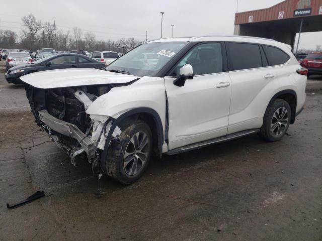 TOYOTA HIGHLANDER 2020 with VIN 5TDHZRBH7LS020005 - Photo from auction