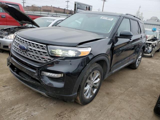 FORD EXPLORER L 2021 with VIN 1FMSK8FH5MGB51147 - Photo from auction