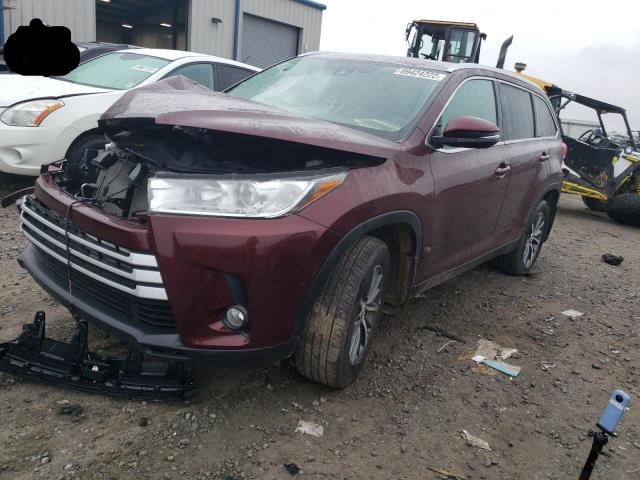 Photo 1 from auction – 2019 TOYOTA HIGHLANDER with VIN 5TDJZRFH0KS960091