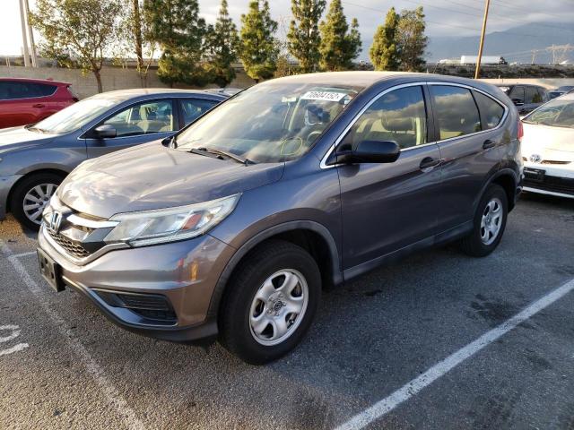 HONDA CR-V LX 2016 with VIN 3CZRM3H35GG702102 - Photo from auction