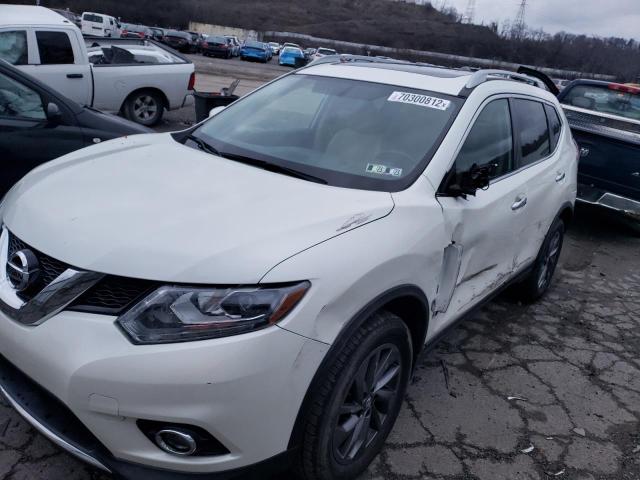 NISSAN ROGUE S 2016 with VIN 5N1AT2MV9GC833992 - Photo from auction