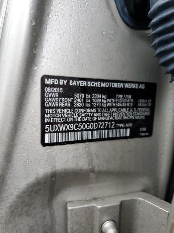 Photo 14 from auction – 2016 BMW X3 XDRIVE2 with VIN 5UXWX9C50G0D72712
