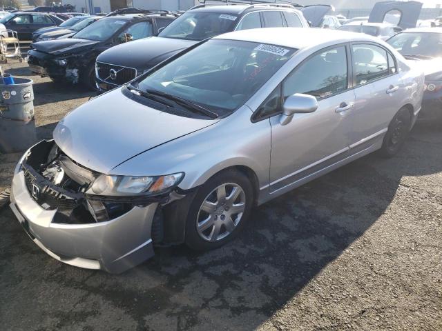 HONDA CIVIC LX 2011 with VIN 2HGFA1F5XBH302931 - Photo from auction