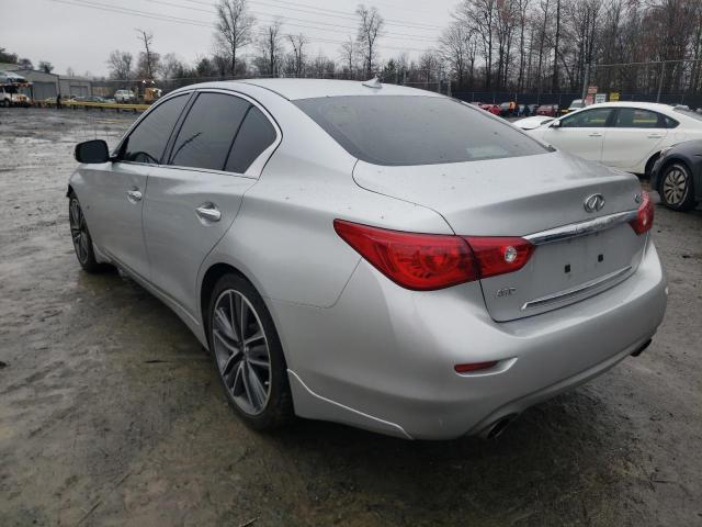 Photo 2 from auction – 2014 INFINITI Q50 BASE with VIN JN1BV7AR1EM686200