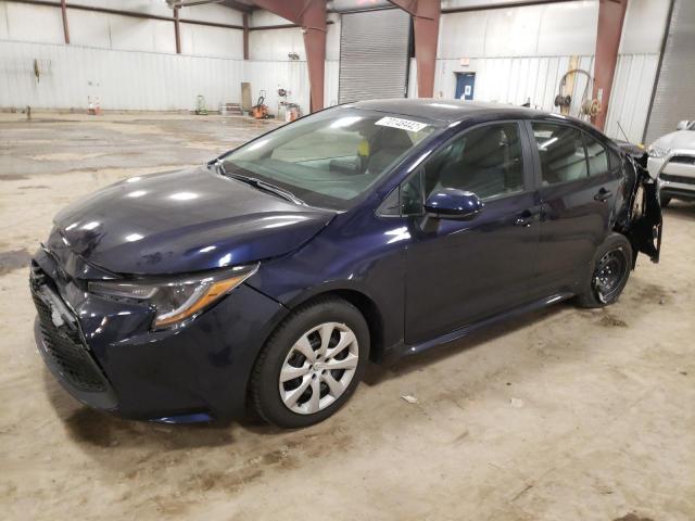 TOYOTA COROLLA LE 2022 with VIN 5YFEPMAE4NP378726 - Photo from auction