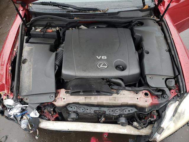 Photo 11 from auction – 2008 LEXUS IS 250 with VIN JTHCK262185019519