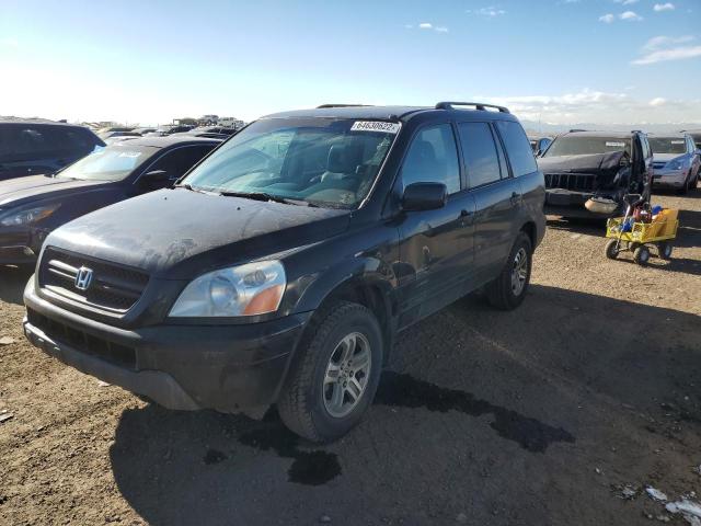 Photo 2 from auction – 2003 HONDA PILOT EXL with VIN 2HKYF18553H500640