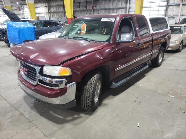 GMC NEW SIERRA 2002 with VIN 2GTEC19T121223462 - Photo from auction