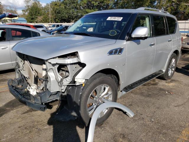 INFINITI QX80 BASE 2017 with VIN JN8AZ2NF7H9640561 - Photo from auction