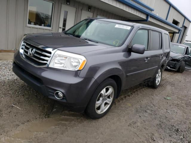 HONDA PILOT EXL 2015 with VIN 5FNYF4H52FB048862 - Photo from auction