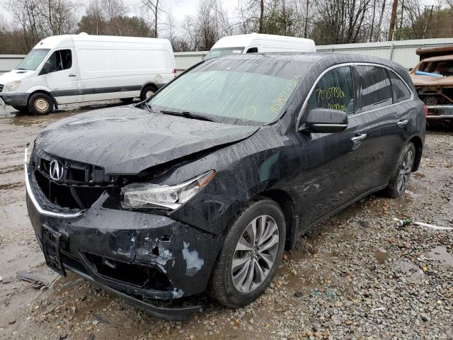 ACURA MDX TECHNO 2016 with VIN 5FRYD4H47GB047655 - Photo from auction