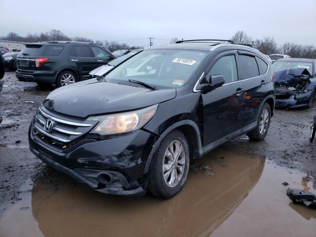 HONDA CR-V EXL 2013 with VIN 2HKRM4H77DH684378 - Photo from auction