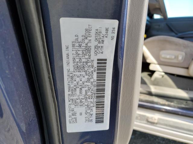 Photo 14 from auction – 2003 TOYOTA SEQUOIA SR with VIN 5TDZT34A03S199197