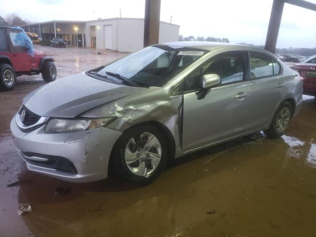 HONDA CIVIC LX 2014 with VIN 19XFB2F52EE012183 - Photo from auction