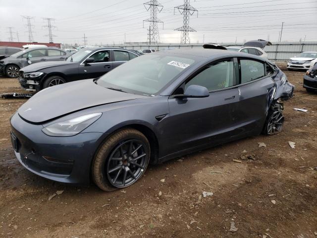 TESLA MODEL 3 2022 with VIN 5YJ3E1EAXNF368572 - Photo from auction