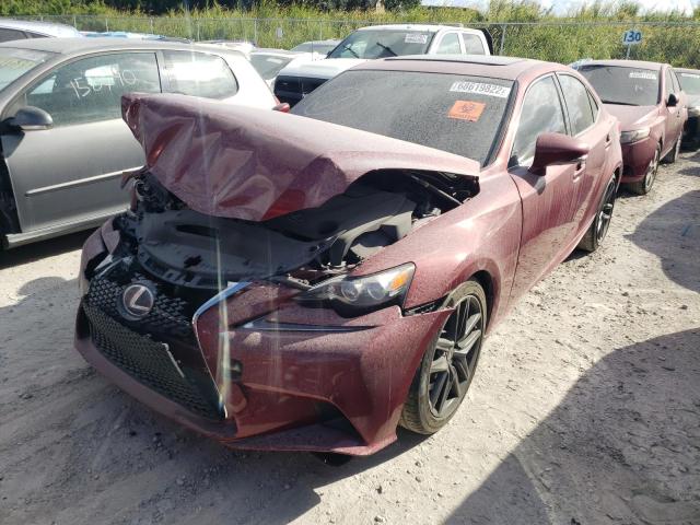 LEXUS IS 250 2015 with VIN JTHBF1D22F5080551 - Photo from auction