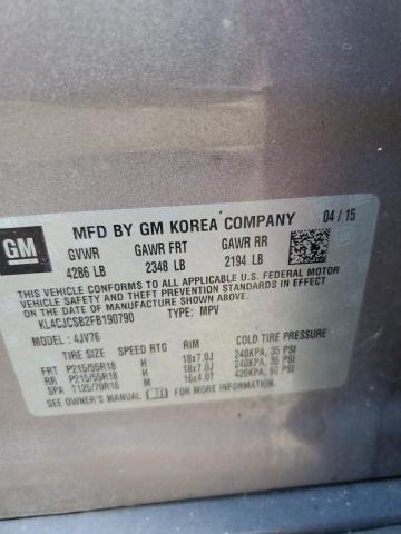 Photo 14 from auction – 2015 BUICK ENCORE with VIN KL4CJCSB2FB190790