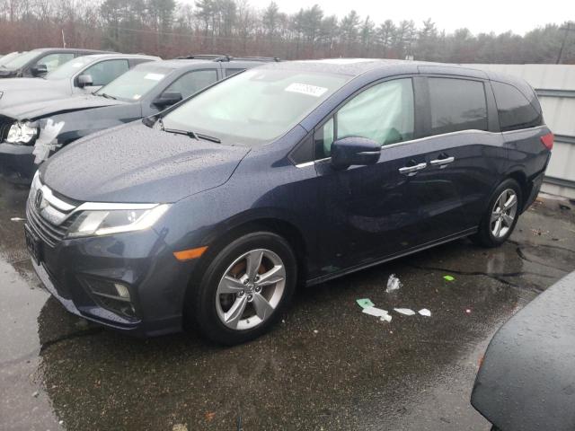 HONDA ODYSSEY EX 2018 with VIN 5FNRL6H76JB053467 - Photo from auction