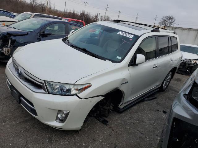 TOYOTA HIGHLANDER 2012 with VIN JTEDC3EH3C2010101 - Photo from auction