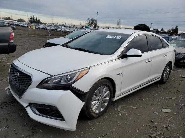 Photo 1 from auction – 2016 HYUNDAI SONATA HYB with VIN KMHE24L17GA011086