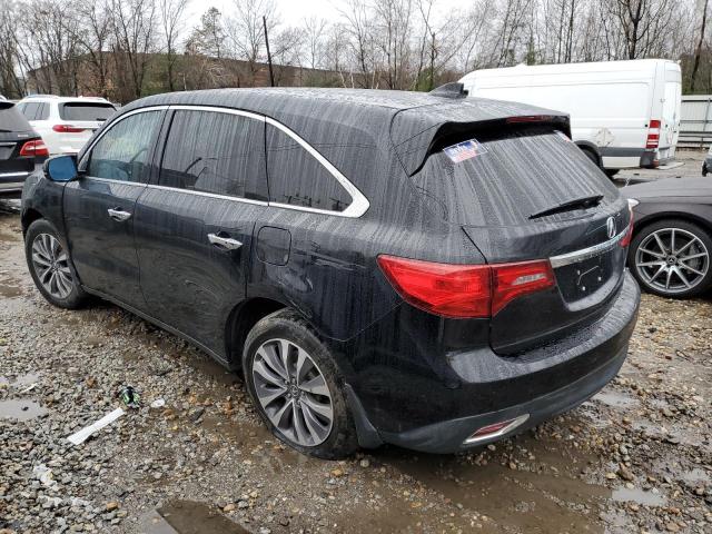 Photo 2 from auction – 2016 ACURA MDX TECHNO with VIN 5FRYD4H47GB047655