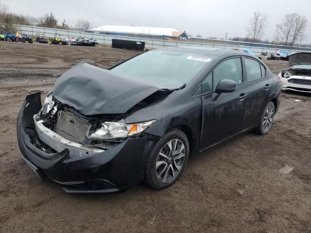 HONDA CIVIC EX 2013 with VIN 19XFB2F88DE085129 - Photo from auction
