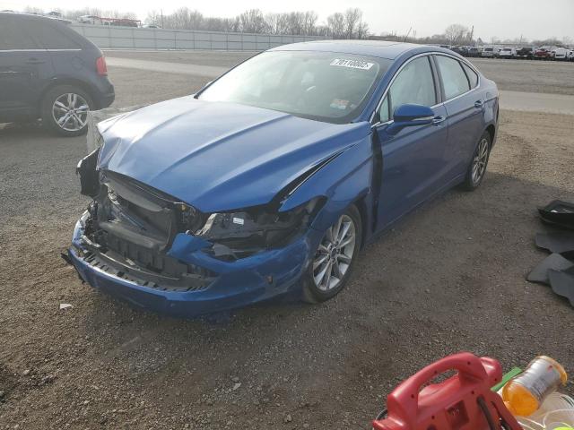 FORD FUSION SE 2017 with VIN 3FA6P0HD9HR131815 - Photo from auction