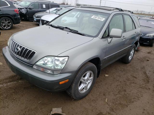 LEXUS RX 300 2002 with VIN JTJHF10UX20284182 - Photo from auction