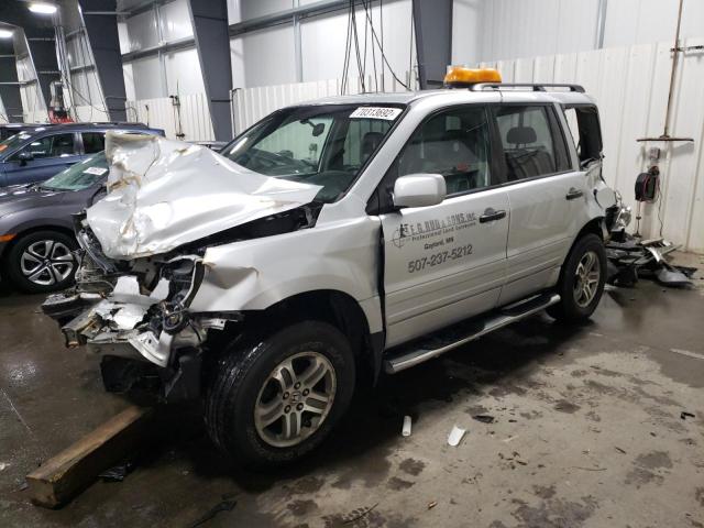 HONDA PILOT EXL 2005 with VIN 5FNYF18565B003498 - Photo from auction