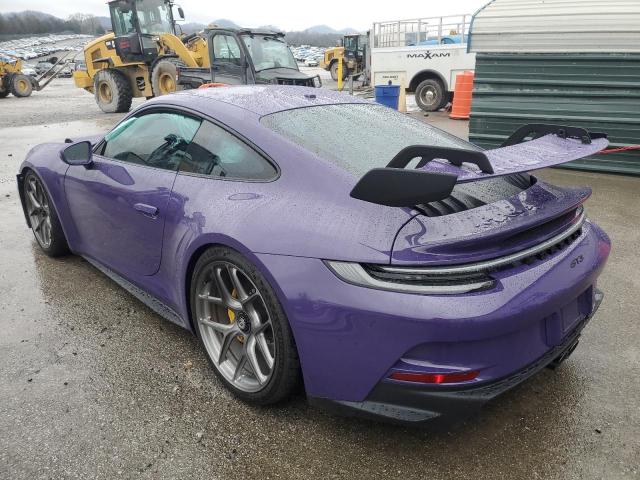 Photo 2 from auction – 2022 PORSCHE 911 GT3 with VIN WP0AC2A95NS269112