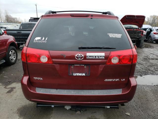 Photo 6 from auction – 2008 TOYOTA SIENNA CE with VIN 5TDZK23C18S172971