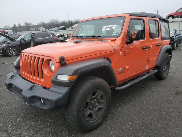 JEEP WRANGLER U 2018 with VIN 1C4HJXDG2JW262889 - Photo from auction
