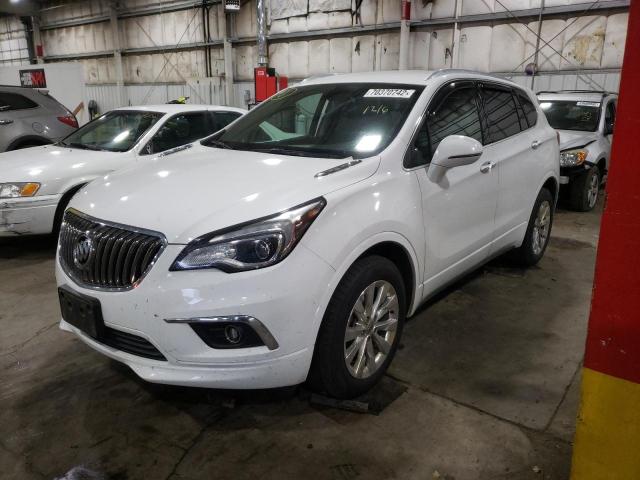 BUICK ENVISION E 2018 with VIN LRBFX1SA5JD006063 - Photo from auction