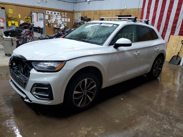AUDI Q5 PREMIUM 2021 with VIN WA1BAAFY6M2086122 - Photo from auction