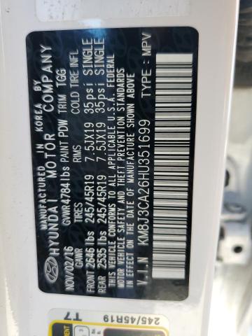 Photo 14 from auction – 2017 HYUNDAI TUCSON LIM with VIN KM8J3CA26HU351699