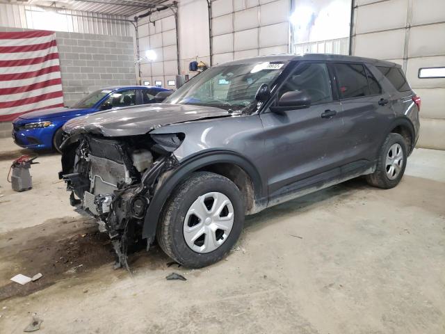 FORD EXPLORER P 2021 with VIN 1FM5K8AB1MGB54255 - Photo from auction