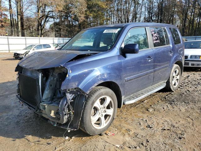 HONDA PILOT EX 2014 with VIN 5FNYF3H43EB008354 - Photo from auction