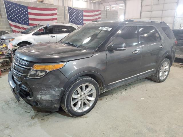 FORD EXPLORER L 2015 with VIN 1FM5K8F84FGC38554 - Photo from auction