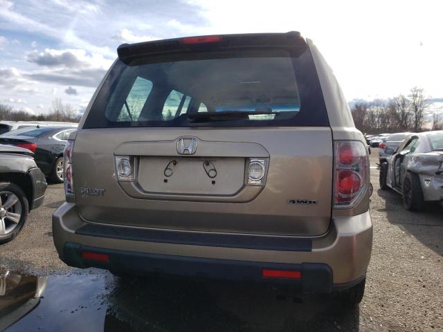 Photo 6 from auction – 2007 HONDA PILOT LX with VIN 2HKYF18127H508035