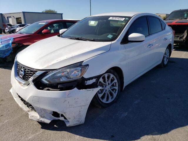 NISSAN SENTRA S 2019 with VIN 3N1AB7AP4KY367143 - Photo from auction