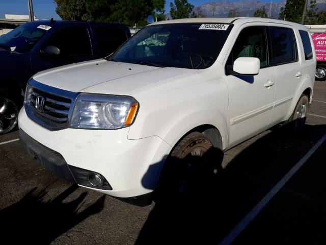 HONDA PILOT EXL 2013 with VIN 5FNYF3H54DB018513 - Photo from auction