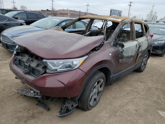 Photo 1 from auction – 2019 HONDA CR-V EX with VIN 7FARW2H56KE055594