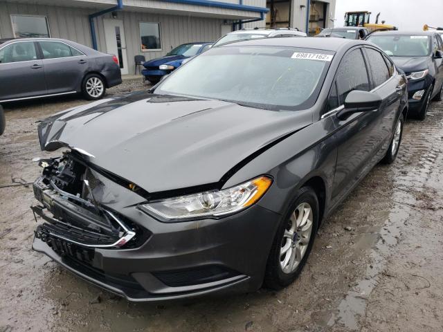 FORD FUSION S 2017 with VIN 3FA6P0G77HR276959 - Photo from auction