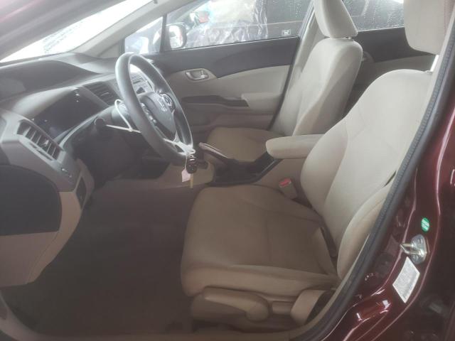 Photo 7 from auction – 2012 HONDA CIVIC LX with VIN 19XFB2F58CE099651